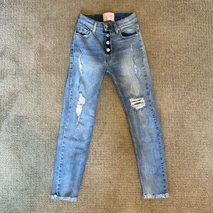 Revice Size 26 skinny high waisted stretch